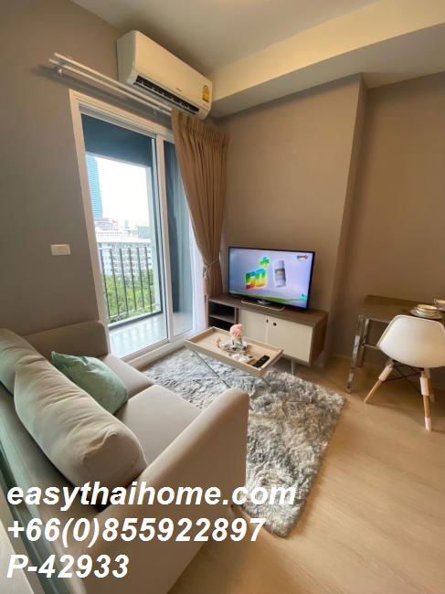 รูป P-42933 ให้เช่า คอนโด แชปเตอร์วัน อีโค รัชดา - ห้วยขวาง Pracha Uthit Rd, Huai Khwang, Bangkok พร้อมอยู่ ราคาถูก Line Id @easythaihome 085-592-2897 - รูปที่ 4/9