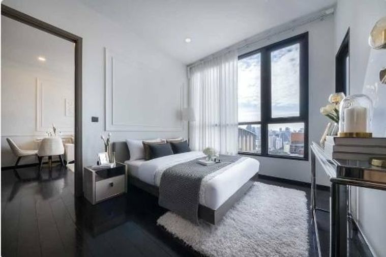 For sale: Park origin Thonglor, 35th floor, beautiful view, 1 bedroom, 36 sq m, decorated, ready to move in. Cheapest price 7.98 Million baht*