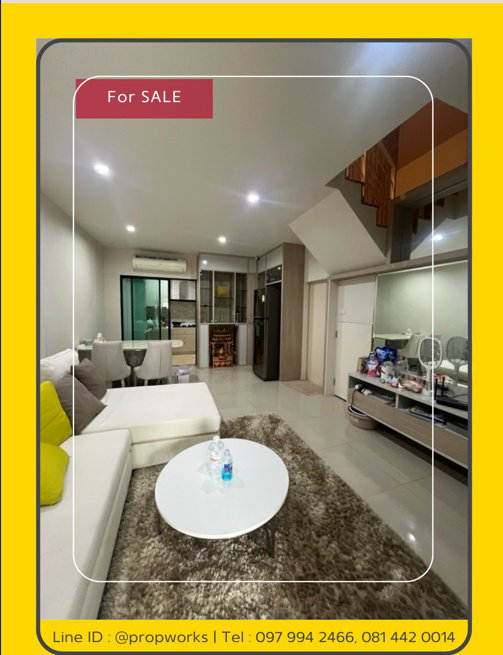 Townhouses for sale : [For Sale | STB42343] 🏠 Baan Klang Muang Phaholyothin 50 🚗Effortless Commute — just minutes from the Expressway and BTS Stations🚆