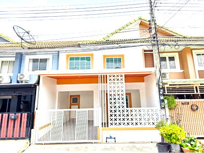 ทาวน์โฮม ถนนเลียบคลองสาม ปทุมธานี : 🔥เครดิตดี รับปิดหนี้ มีเงินเหลือซื้อเฟอร์ บ้านสวยมาก หมู่บ้านพฤกษาB คลอง3 คลองหลวง  🏡