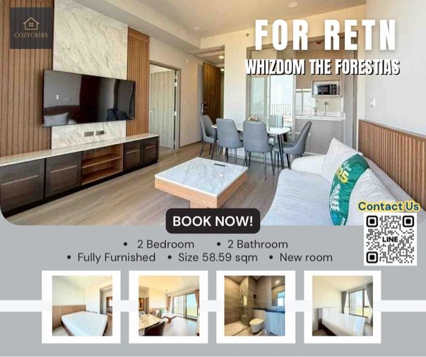 🏙️ให้เช่า คอนโด Whizdom The Forestias (Mytopia tower)