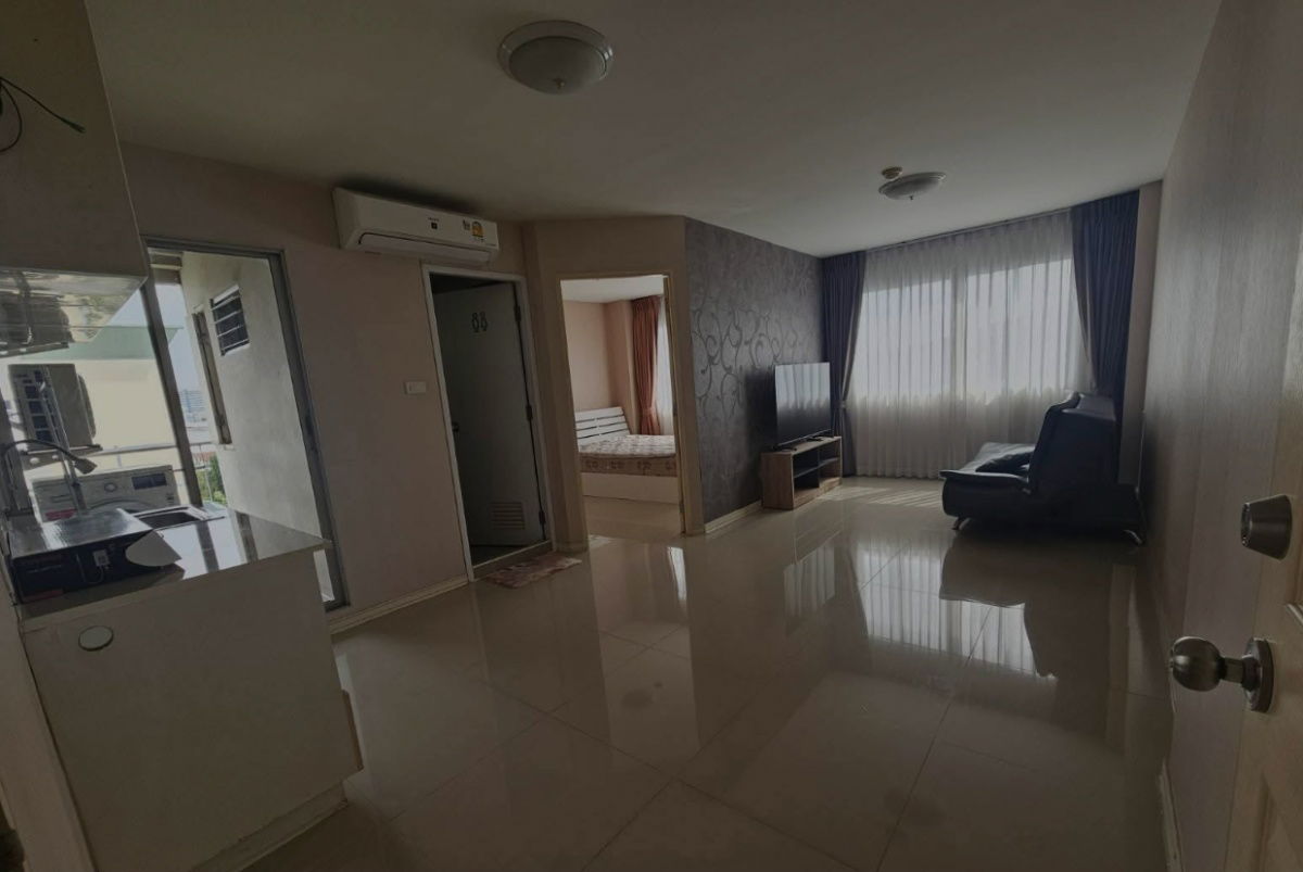 รูป ให้เช่า ลุมพินี บดินทรเดชา รามคำแหง อาคารC ชั้น7 อยู่สบาย ใหญ่พิเศษ 35ตรม ทิศตะวันออก วิวสระ สะดวกออกทาวน์อินทาวน์ 9000บ/ด - รูปที่ 5/11