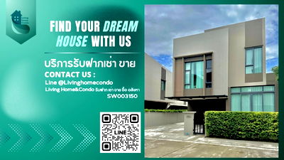 Houses for rent : For rent: Baan Klang Muang The Edition Sukhumvit-On Nut (Soi On Nut 70/1), built-in and fully furnished + complete appliancesRW007125