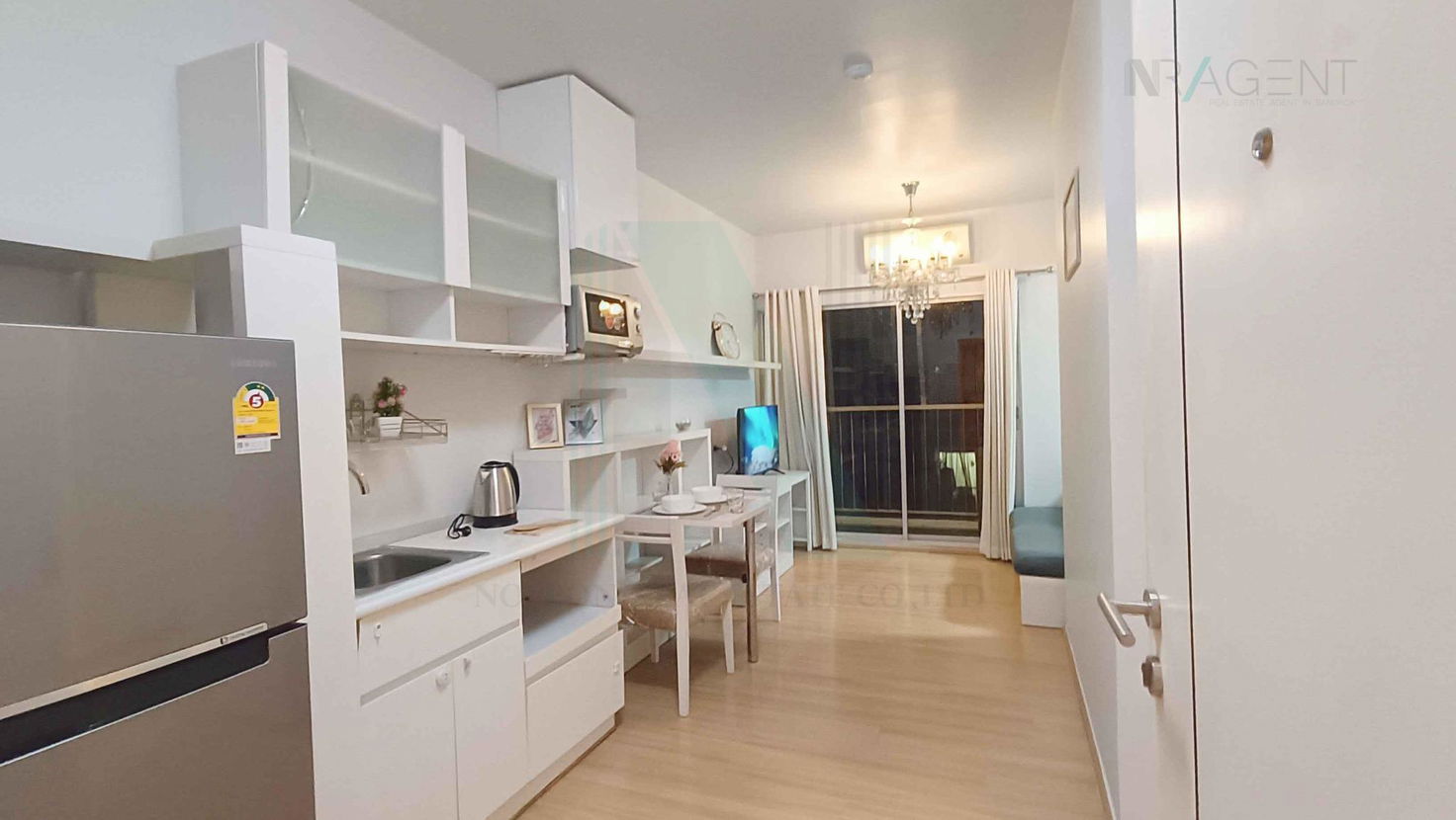 picture 🔺 For Rent Condo A SPACE ASOKE-RATCHADA Building E, Floor 12,1 bed room, Room size 35 sqm - 7/8