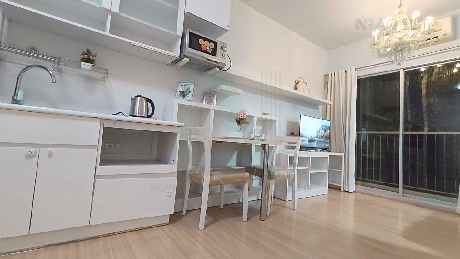 picture 🔺 For Rent Condo A SPACE ASOKE-RATCHADA Building E, Floor 12,1 bed room, Room size 35 sqm - 3/8