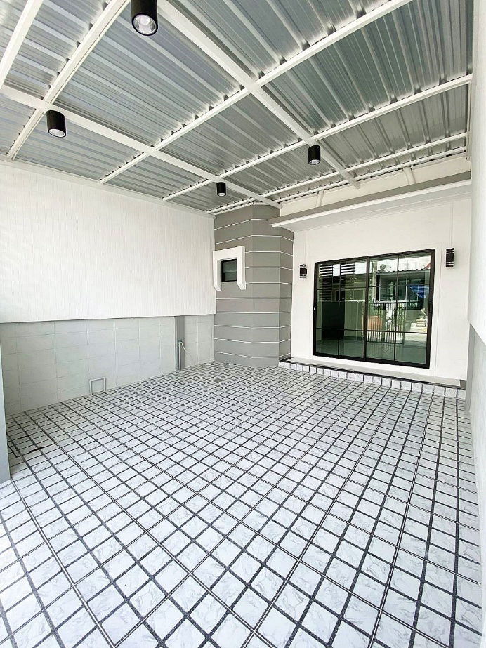 รูป บ้านชั้นเดียวสุดคุ้ม 3 นอน 2 น้ำ หมู่บ้านพิมลราช 1 บ้านกล้วย ไทรน้อย ตกแต่งใหม่ พร้อมอยู่ - รูปที่ 3/13