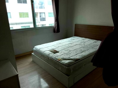 เช่าคอนโด ตลาดนัดเลียบด่วน รามอินทรา : ให้เช่า สมาร์ท คอนโด วัชรพล มีเฟอร์นิเจอร์+เครื่องใช้ไฟฟ้าครบ