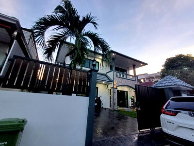 Houses for rent : Single house for rent, Thanthong Village, Suan Luang Rama 9, newly renovated