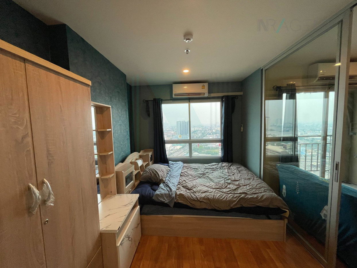 รูป ให้เช่าคอนโด ลุมพินี วิลล์ สุขสวัสดิ์-พระราม 2 อาคาร 1 ชั้น 25 1 ห้องนอน ขนาด 23 ตรม ใกล้ Big C บางปะกอก - รูปที่ 3/8