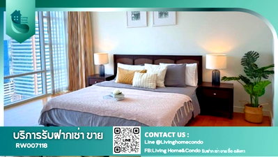 Condos for rent : For Rent Fullerton Sukhumvit, Pet Friendly Condo, Ready to move in, near BTS Ekkamai only 350 meters and St RW007118