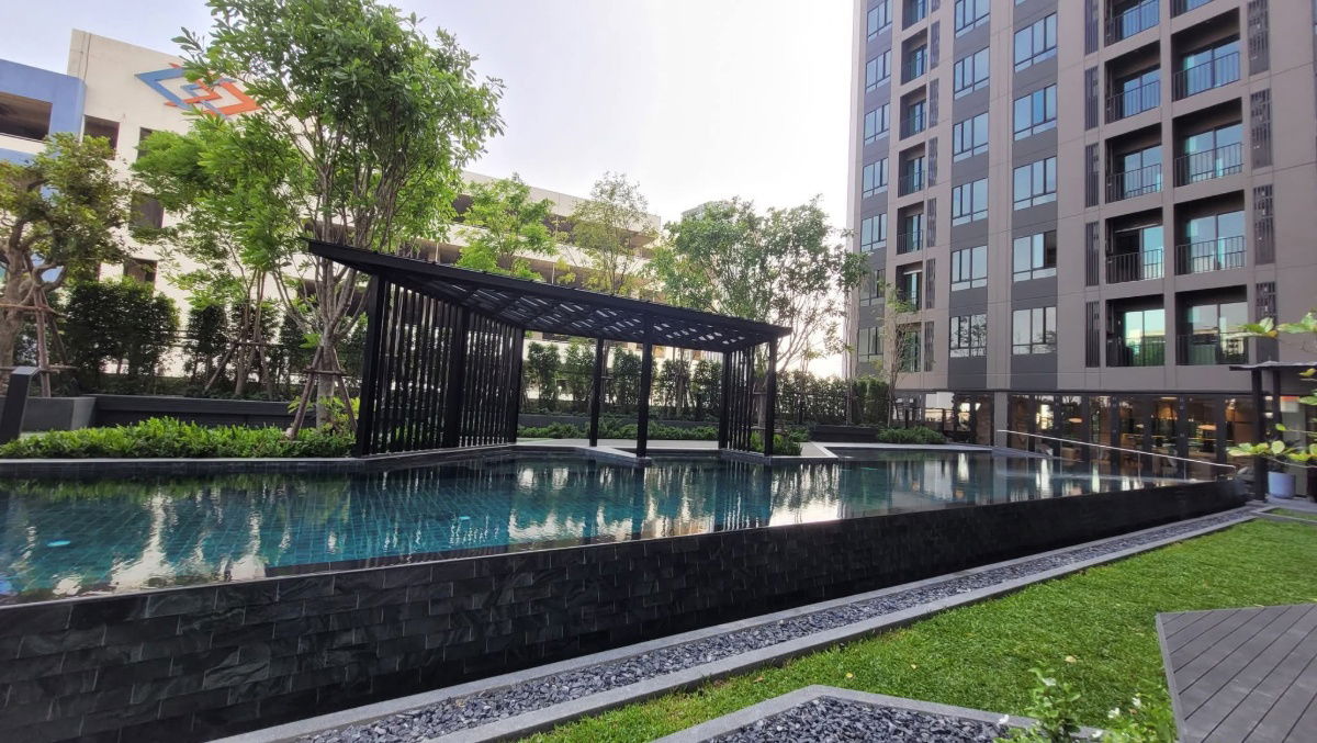 picture WS5415 [Rent] NUE Noble Ratchada – Lat Phrao 🚆 MRT Lat Phrao 💰 Price only 18,000 baht/month - 8/15