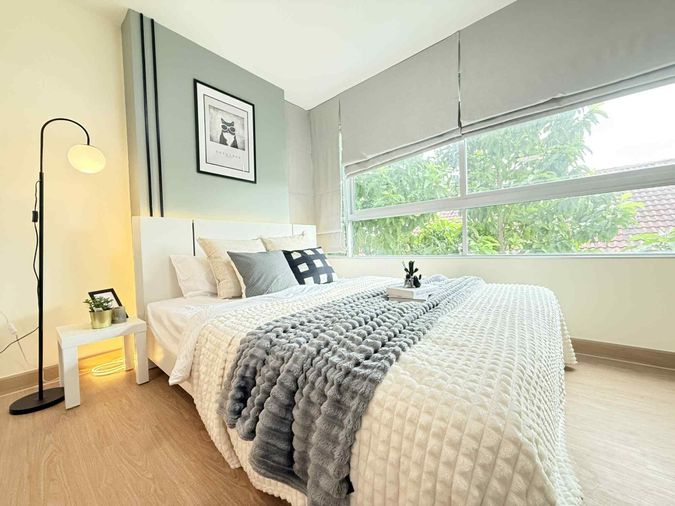 คอนโดห้องสวย แต่งใหม่ทั้งห้อง Dcondo รัตนาธิเบศร์ ใกล้ MRT ไทรม้า