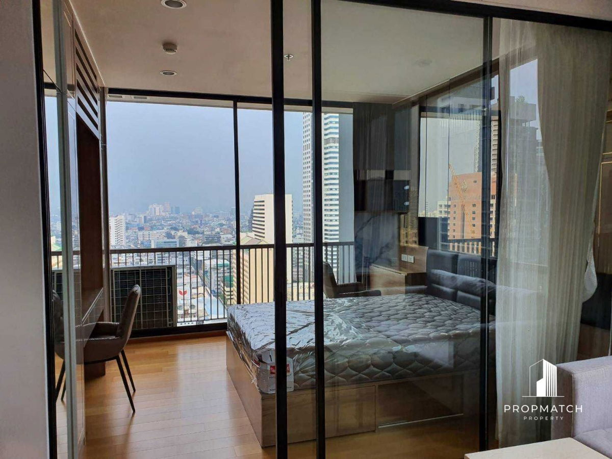 รูป PM035038✨Flash Deal ✨Noble Revo Silom ( 1Bed 1Bath 34SQM.) แต่งครบพร้อมอยู่ !! เพียง 19,000 บาทต่อเดือน Tel.0981315848 @propmatch - รูปที่ 4/8