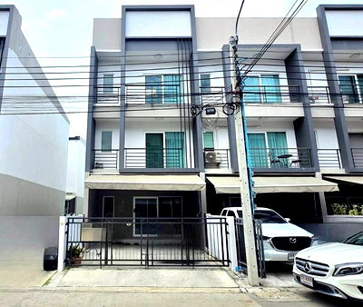 Townhouses for rent Prawet : MRT SriUdom 3km. 3-story townhouse for rent 20 sq.wa. 3-story townhouse for rent 22 sq.wa. 242 sq.m.