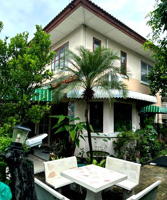 บ้านเดี่ยว ปทุมธานี : ขายบ้านเดี่ยว 2 ชั้น (หมู่บ้านปาริชาติ คลองสี่)