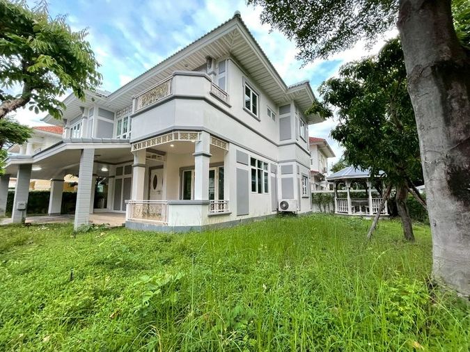 ✨✨✨บ้านหรู “หลังมุม” ติดถนนใหญ่ 🚅ใกล้ MRT ไทรม้า  🎄𝐏𝐄𝐑𝐅𝐄𝐂𝐓 𝐌𝐀𝐒𝐓𝐄𝐑𝐏𝐈𝐄𝐂𝐄 Rattanathibet |