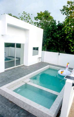 เช่าบ้านเดี่ยว ชลบุรี : ให้เช่าบ้านพูลวิลล่าทำเลดี ทำธุรกิจได้ ห้วยใหญ่ -พัทยา ซอยธารารีสอร์ท