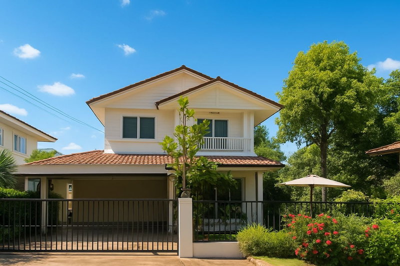 Houses for rent : Rent Single​house, Pruklada Wongwaen-Rattanathibet