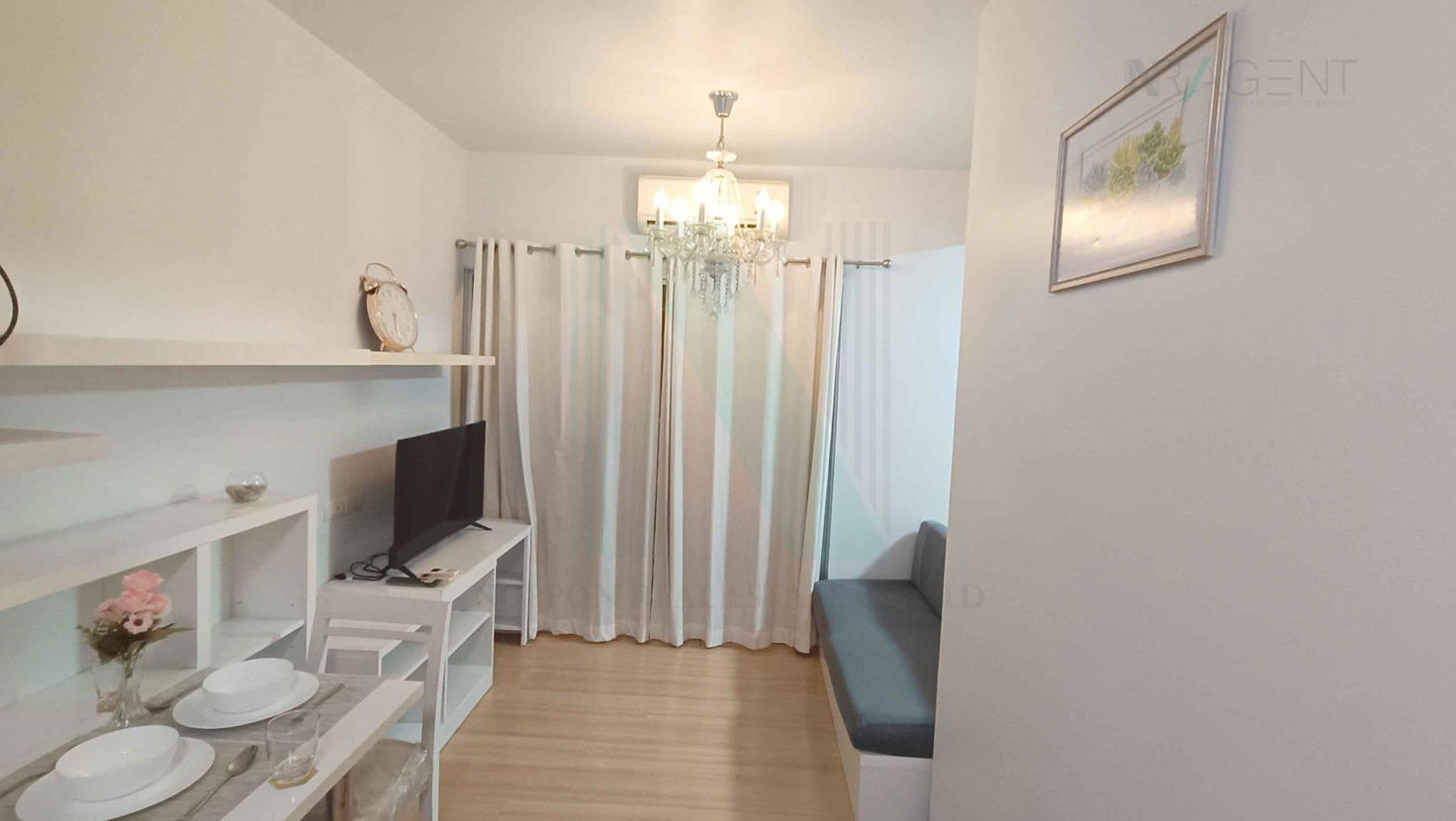 picture ð For Rent Condo A SPACE ASOKE-RATCHADA Building E, Floor 12,1 bed room, Room size 35 sqm - 1/8