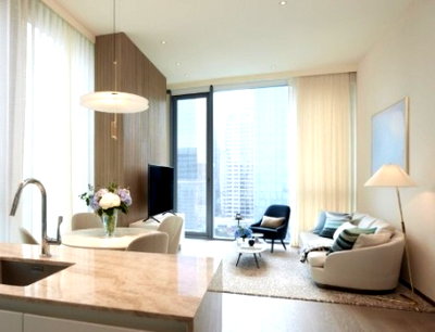 Condos for sale Lang Suan Road : LTH13528 – Condo for Sale | Scope Langsuan | 85.26 sqm | 1 Bed 1.5 Baths | 48 MB | Near BTS Chidlom 