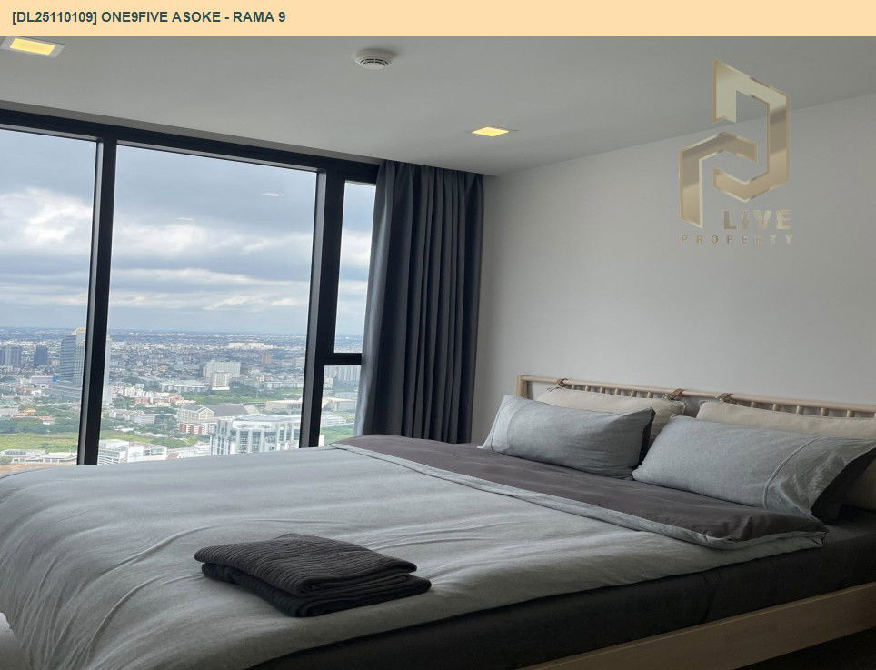picture DL25110109 Condo for rent, One9Five Asoke - Rama 9 near MRT พระราม 9, ready to move in, call urgently 0638692663 LineID @523dslwi - 3/9