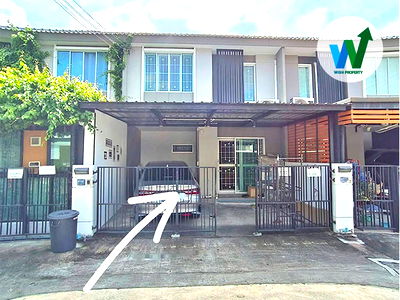 ทาวน์โฮม ถนนคู้บอน : ขายPruka Vill 89 ต่ำกว่าประเมิน   มี3 ห้องนอน 2 น้ำ มีที่จอดรถ 2 คัน  18.70 ตรว.ทำเลใจกลางเมือง ใกล้เซ็นทรัล รามอินทรา 