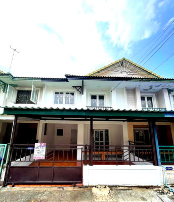 ทาวน์โฮม ถนนเลียบคลองสาม ปทุมธานี : ขายด่วน ทาวน์เฮาส์รังสิตคลองสาม หมู่บ้านพฤกษา 13