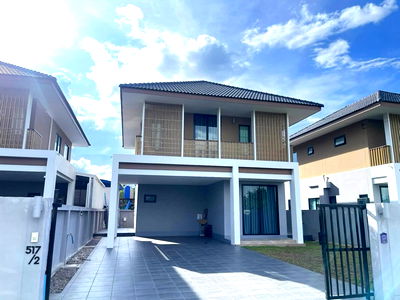 เช่าบ้านเดี่ยว เชียงใหม่ : 🏡 ให้เช่าบ้านเดี่ยว📍บ้าน2ชั้นนอกโครงการเงียบสงบเหมาะสำหรับคนที่ชอบความเป็นส่วนตัว