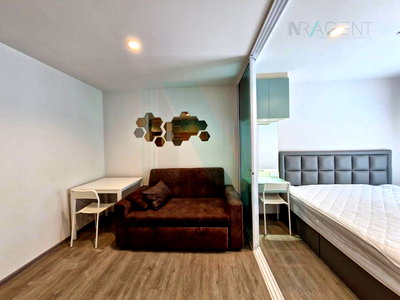 คอนโดให้เช่า : ให้เช่าคอนโด รีเจ้นท์ โฮม บางนา อาคาร D ชั้น 4 1 ห้องนอน ขนาด 28 ตรม ใกล้ BTS บางนา