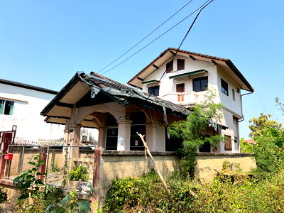 บ้านเดี่ยว พี-มาร์ท ซุปเปอร์สโตร์ เชียงราย : บ้านเดี่ยว 58.2 ตารางวา ชุมชนเกาะลอย เมืองเชียงราย