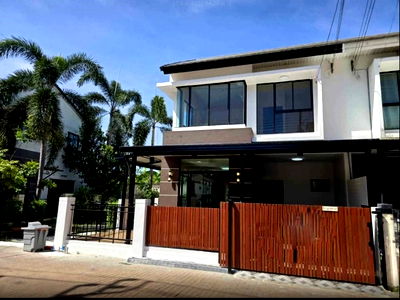 ทาวน์โฮม ถนนบางกรวย-ไทรน้อย : 💥SL-9303💥ขายทาวน์เฮ้าส์ หมู่บ้านเดอะวิลล่า บางบัวทอง (ตรงข้ามไทวัสดุ บางบัวทอง)👉แอดไลน์ @goodcondo