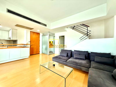 Condos for rent King's College International School Bangkok : Nondzee Condo | Spacious 2 Bed Duplex Property in Sathorn - BR19375CD