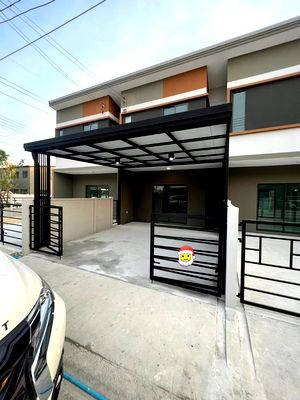 ทาวน์โฮมให้เช่า : 📌 ให้เช่า! ทาวน์โฮม 2 ชั้น โครงการ “Pleno Town ลำลูกกา คลอง 5”  2 ห้องนอน 2 ห้องน้ำ บ้านพร้อมอยู่ครบเครื่อง เฟอร์ฯครบ