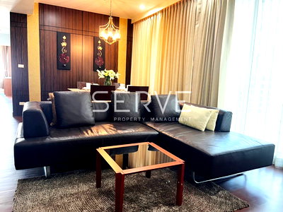 Condos for rent : 60K - Nice Room 2 Beds with Bathtub 110sq.m. Good Location Next to BTS Phrom Phong 50 m. / For Rent-Siri Residence