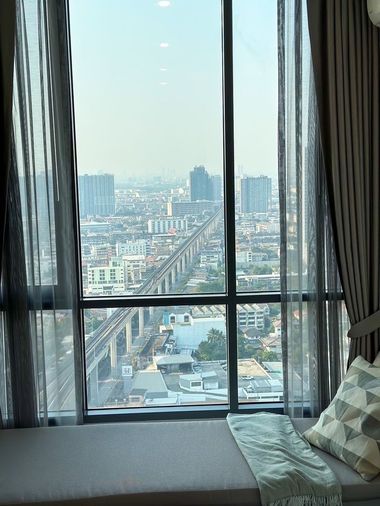 1-bed condo for rent, 28 sqm, Niche Pride Taopoon - Interchange