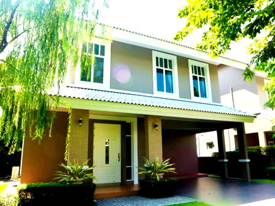 Houses for rent Boromarajonani College Of Nursing Noppharat Wachi : For Rent: Brand-New 2-Storey Corner House at Milton Residence Ramintra | Fully Furnished | Prime Location Near Pink Line (Bang Chan Station)