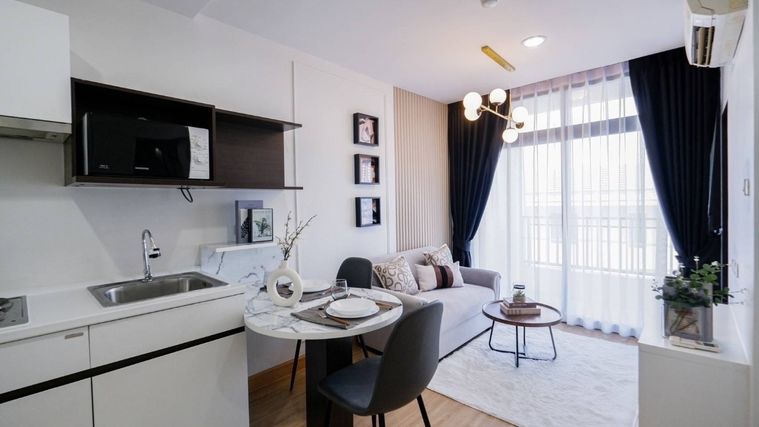 ขายห้องชุด คอนโดบ้านนวธารา เกษตรนวมินทร์ ใกล้ห้างเซนทรัลอีสต์วิลล์ 