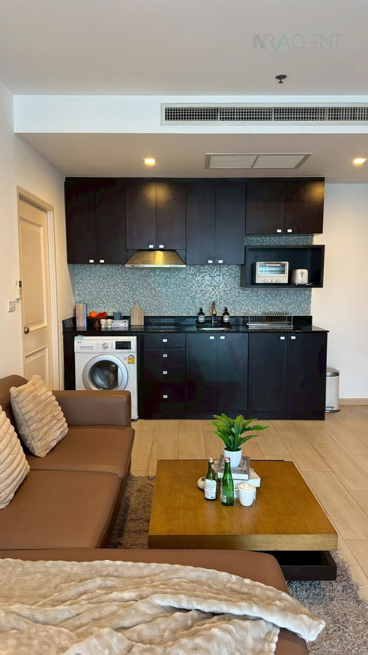 รูป 🚩 ให้เช่าคอนโด โนเบิล รีเฟลกซ์ อารีย์ อาคาร 1 ชั้น 16 1 ห้องนอน ขนาด 50 ตรม ใกล้ Villa Market - รูปที่ 1/8