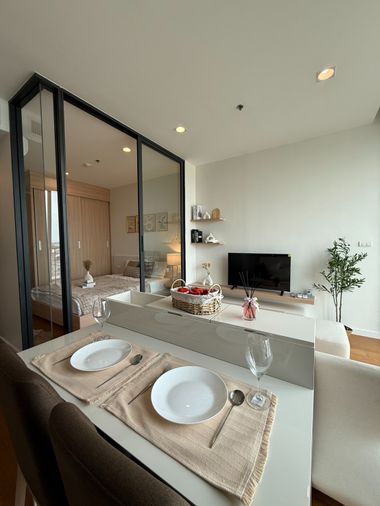 1-bed condo for rent, 38.3 sqm, Bright Wongwian Yai