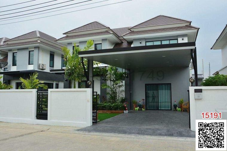 Single house for rent, The Ville Village, Minburi - Nimitmai