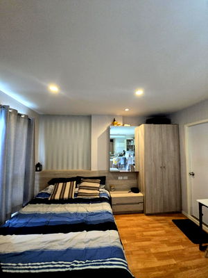 Condos for rent BTS Bearing : For rent Lumpini Ville Sukhunvit 76 -Bearing Station 2 Floor 2 , 30 sq.m.