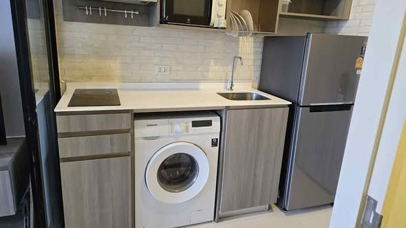 picture ✨#OL2405_003✨𝗙𝗼𝗿 𝗥𝗲𝗻𝘁1️⃣3️⃣ k.🔥🔥 #Near BTS Sanam Bin ✨#Vacant room, ready to view, Knightsbridge Kaset Society Condo - 6/8