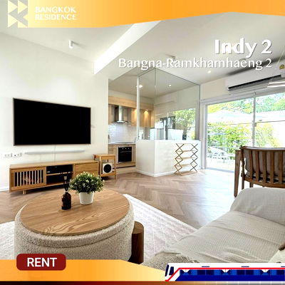 Townhouses for rent Prawet : Indy 2 Bangna-Ramkhamhaeng 2 🏡 Premium Rental Home 💎 Brand-New Fully Furnished Home in a Prime Location near Mega Bangna & International Schools 