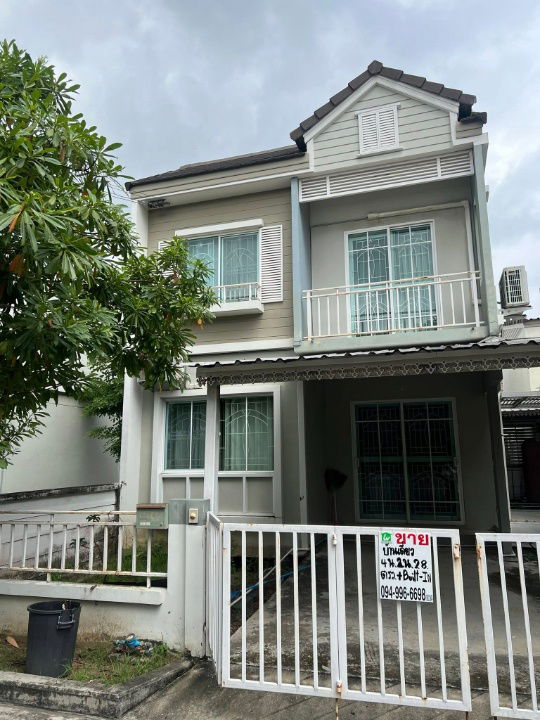 Houses for sale : The Village Bangna Km.8 ❤️ Twin House in Bangna – Samut Prakan ✨ Lucky House Number 28 sq.wah  4 bedrooms | 2 bathrooms