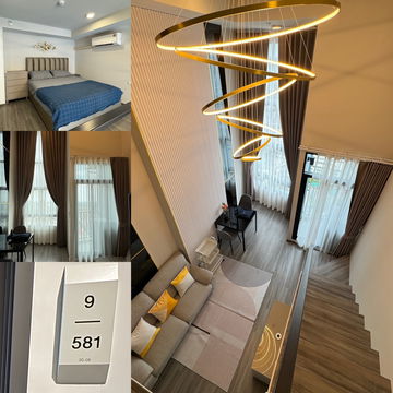 WS5400 🏢 ให้เช่า IDEO Ramkhamhaeng–Lamsali ใกล้ MRT แยกลำสาลี เพียง 18,000 บาท/เดือน