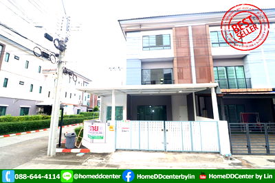 ทาวน์โฮม กรุงเทพมหานคร : ทาวน์โฮม 3 ชั้น หลังมุม เดอะคอนเนค อัพ 3 ลาดพร้าว 126 （The Connect Up 3, Ladprao 126）ใกล้เดอะมอลล์บางกะปิ MRT สีเหลือง ลาดพร้าว 101