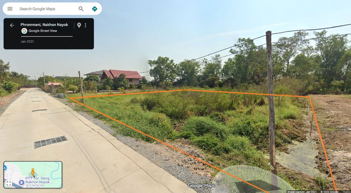รูป !!! ที่ดินเปล่า ขนาด 1-0-0 ไร่ ทำเลใกล้ตัวเมืองนครนายก !!! - รูปที่ 1/2