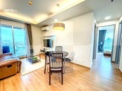 คอนโดให้เช่า : 🔥ให้เช่า ห้องใหม่พร้อมอยู่🔥THRU THONGLOR 2ห้องนอน/2ห้องน้ำ 62sqm ห้องมุม ชั้น22 Fully Furnished พร้อมอยู่ ทำเลดีใกล้ทองหล่อ ติดถนนเพชรบุรี