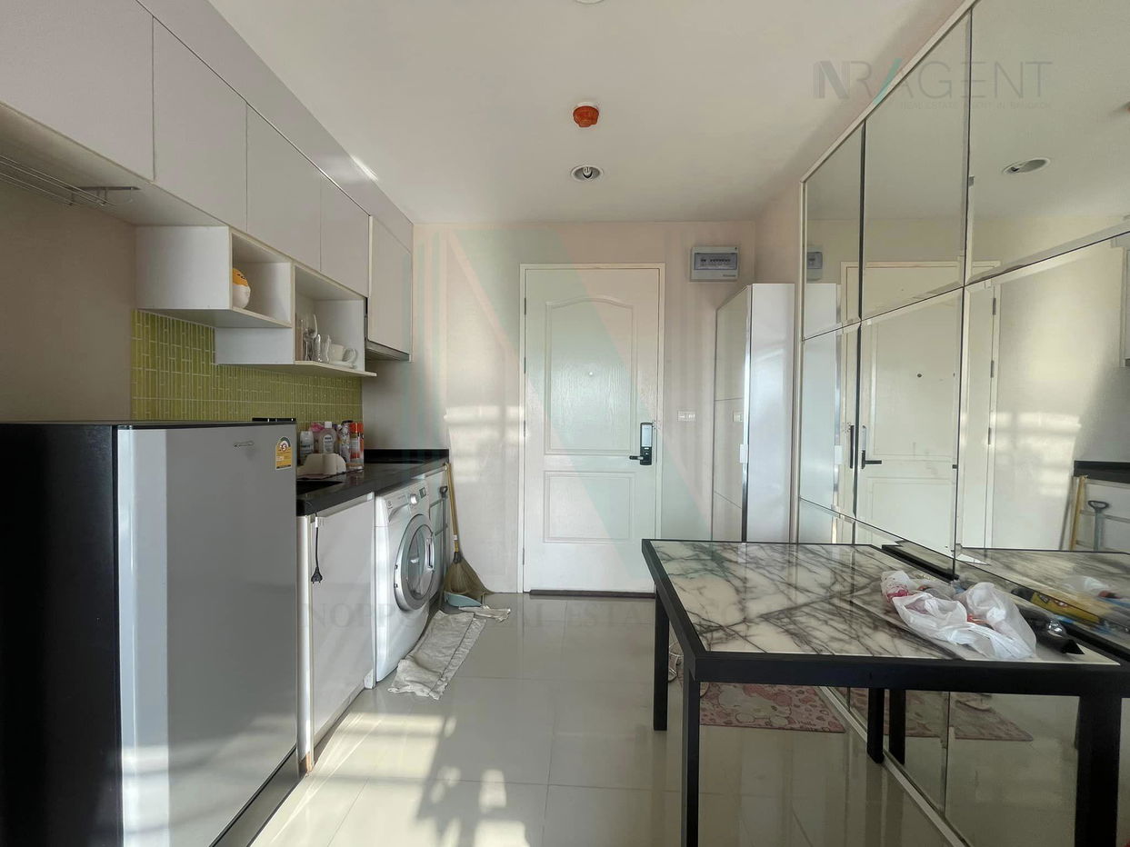 รูป 🎉 ให้เช่าคอนโด แบงค์คอก ฮอไรซอน รัชดา-ท่าพระ อาคาร A ชั้น 23 1 ห้องนอน ขนาด 27 ตรม ใกล้ เดอะมอลล์ ท่าพระ - รูปที่ 7/8