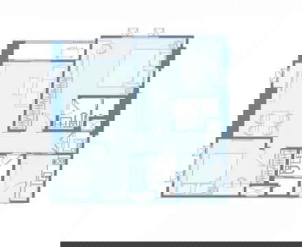 2-BR Condo at Aspire Vibha-Victory near BTS Sanam Pao (ID 2396388)